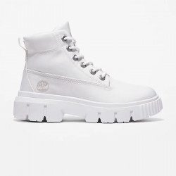 TIMBERLAND, Greyfield mid lace up boot, Blanc de blanc
