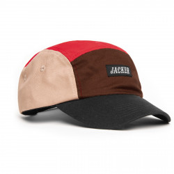 JACKER, Rtl five panel, Brown / red