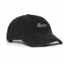 JACKER, Corduroy cap, Black