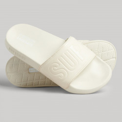 SUPERDRY, Code core vegan pool, Rice white