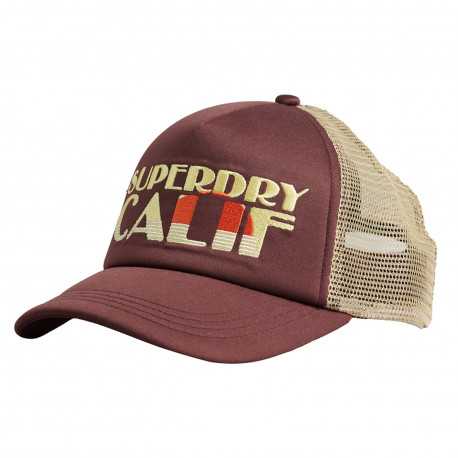 Vintage trucker cap - Brown chicory coffee