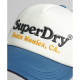 SUPERDRY, Vintage trucker cap, Off white/blue bottle