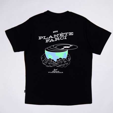 Planete tee shirt - Black