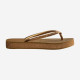 HAVAIANAS, Slim flatform sparkle, Bronze