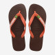 HAVAIANAS, Brasil logo, Dark brown/ceramic