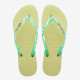 HAVAIANAS, Slim glitter flourish, Green garden