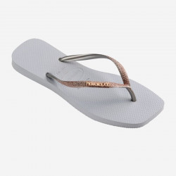 HAVAIANAS, Square glitter, Ice grey