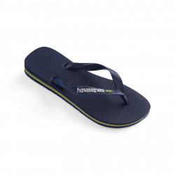 HAVAIANAS, Brasil logo, Navy blue