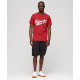 SUPERDRY, Vintage scripted college, Chilli pepper red