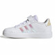 ADIDAS, Grand court 2.0 el k, Ftwwht/irides/ftwwht