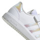 ADIDAS, Grand court 2.0 el k, Ftwwht/irides/ftwwht