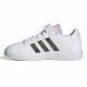 ADIDAS, Grand court 2.0 el k, Ftwwht/ftwwht/scrora