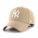 47 BRAND, Cap mlb new york yankees mvp, Khaki