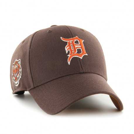 Cap mlb detroit tigers sure shot snapback mvp - Brown