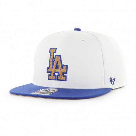 Cap mlb los angeles dodgers corkscrew - Captain white