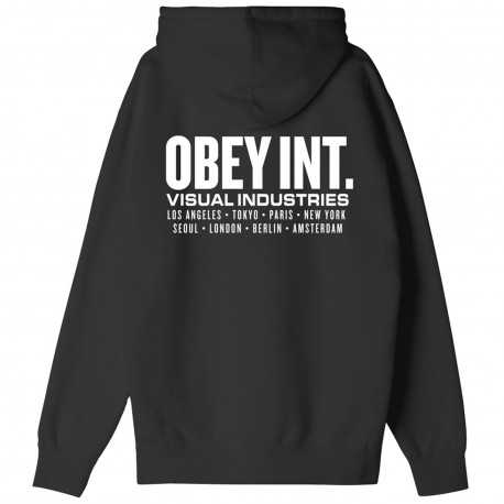 Obey int. visual industries - Black