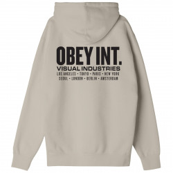 OBEY, Obey int. visual industries, Silver grey