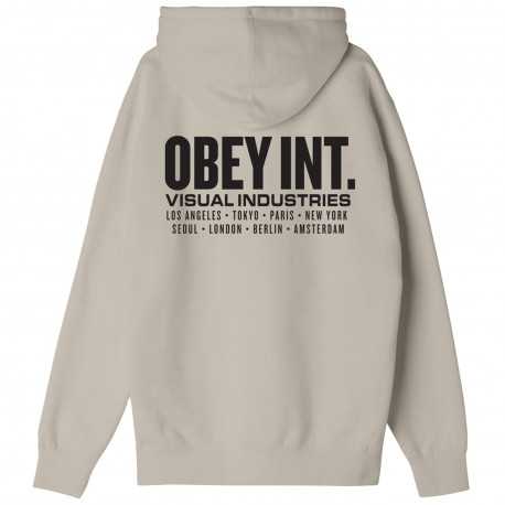 Obey int. visual industries - Silver grey