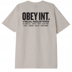 OBEY, Obey int. visual industries, Silver grey