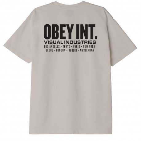 Obey int. visual industries - Silver grey