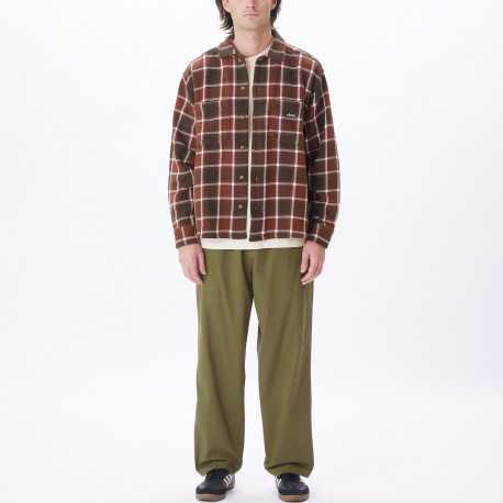 Bigwig plaid woven - Sepia multi