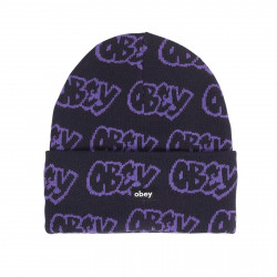 OBEY, Good times beanie, Navy multi