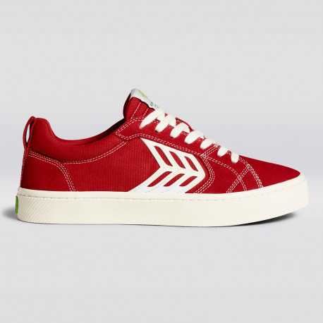 Catiba pro low - Red contrast/ivory