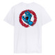 SANTA CRUZ, Screaming 50 t-shirt, White