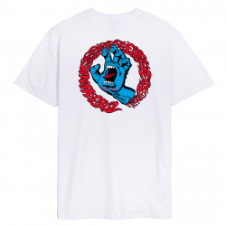 SANTA CRUZ, Screaming 50 t-shirt, White