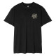 SANTA CRUZ, Erode dot mono t-shirt, Black