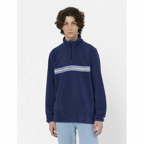 Tom knox quarter zip fleece deep - Blue