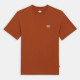 DICKIES, Summerdale ss tee bombay, Brown