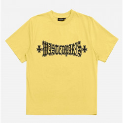 WASTED, T-shirt london cross, Cab yellow