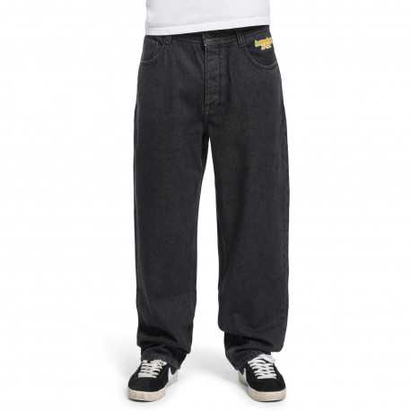 X-tra baggy denim - Washed black