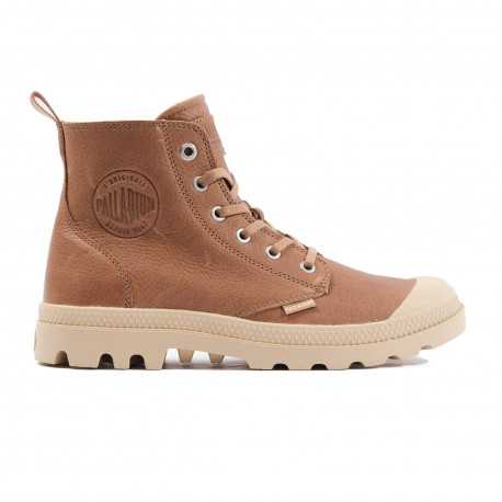 Pampa zip lth ess - Nude brown