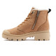 PALLADIUM, Pallabase nbk zip wl, Ochre tan