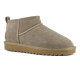 COLORS OF CALIFORNIA, Short winter boot in suede, Taupe