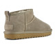 COLORS OF CALIFORNIA, Short winter boot in suede, Taupe