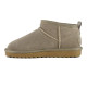 COLORS OF CALIFORNIA, Short winter boot in suede, Taupe