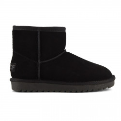 COLORS OF CALIFORNIA, Ugg boot in suede, Black