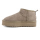 COLORS OF CALIFORNIA, Platfrom winter boot in suede, Taupe