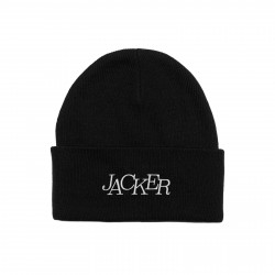 JACKER, Select beanie, Black