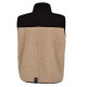 WATTS, Gilet polaire, Beige/ black