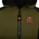 WATTS, Sweat full zip, Kaki-black