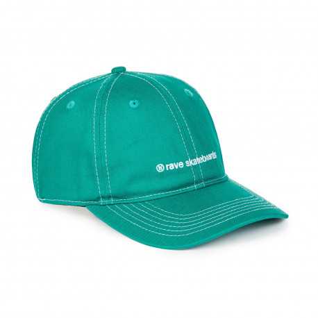 Core logo cap - Teal / white