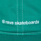 RAVE, Core logo cap, Teal / white